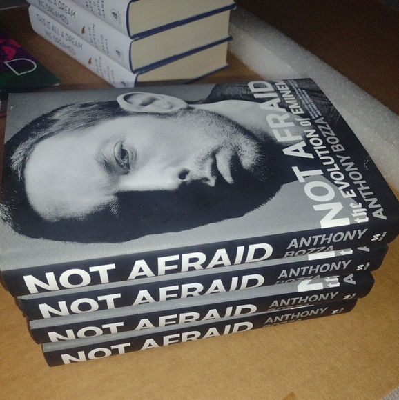 NEW EMINEM NOT AFRAID EVOLUTION Hardback Book 2019 by Anthony Boazza - Picture 2 of 11